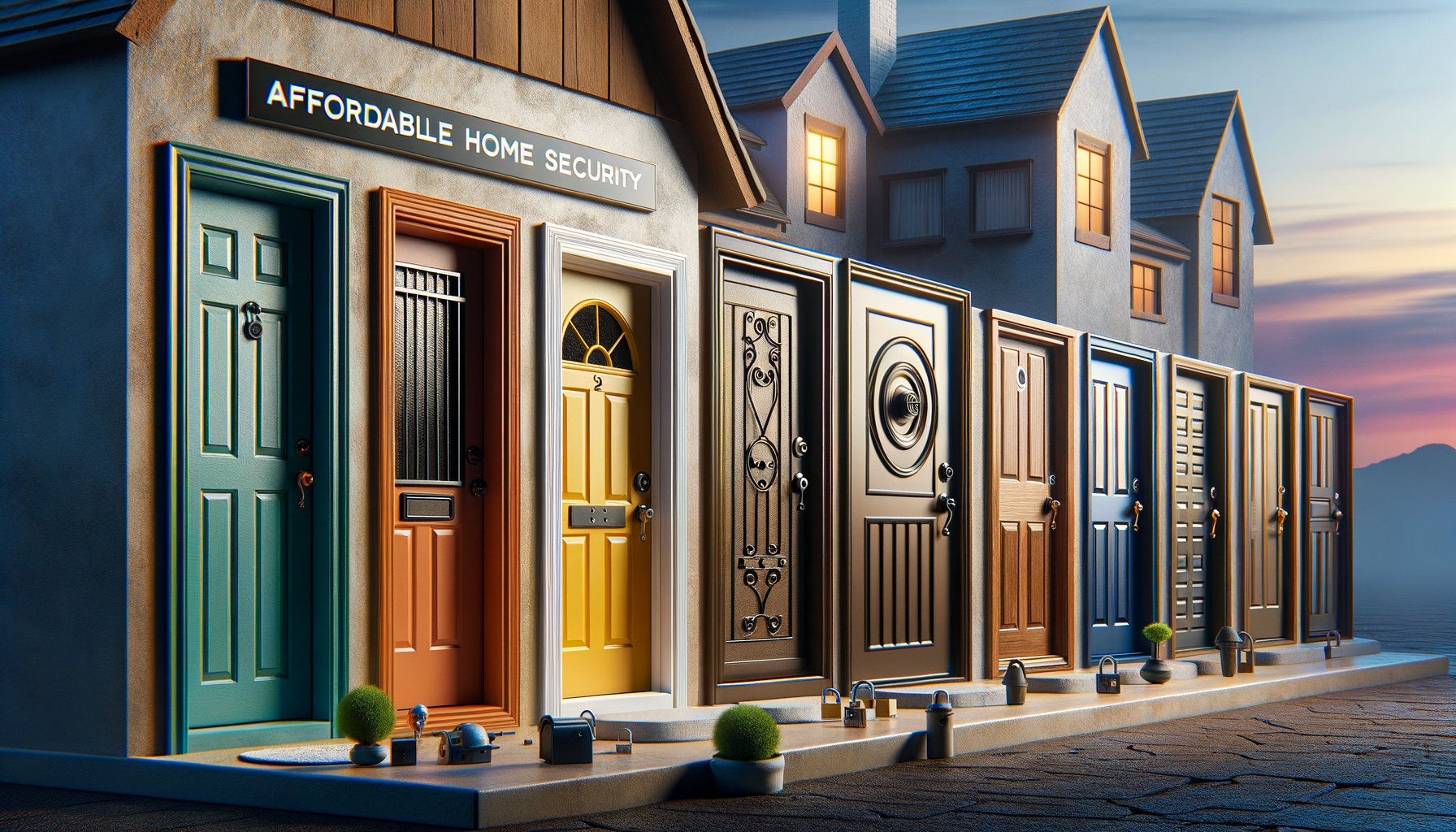 Discover affordable security door options for houses