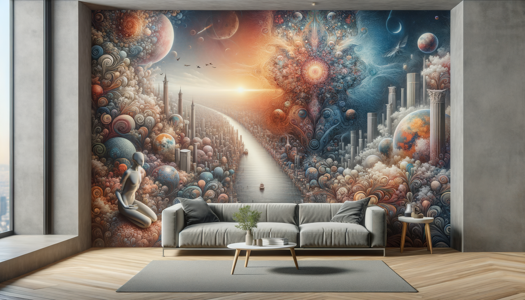 Papier Peint Panoramique – Décoration Murale à Grand Impact